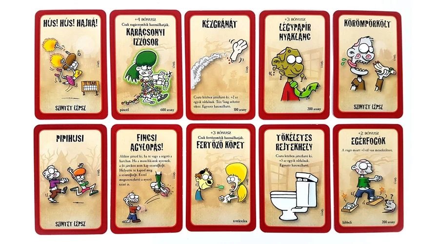 Munchkin Zombik társasjáték