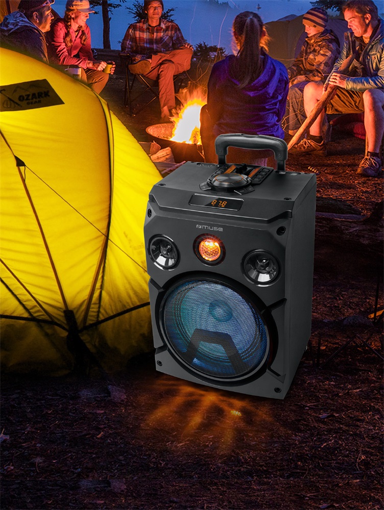 MUSE M-1915 DJ USB/AUX/Bluetooth akkumulátoros partybox