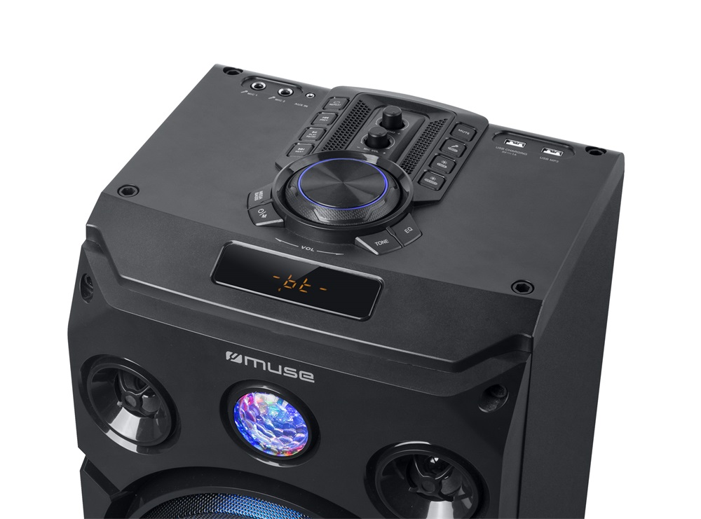 Muse M-1935DJ mikrofonnal Bluetooth party hangszóró