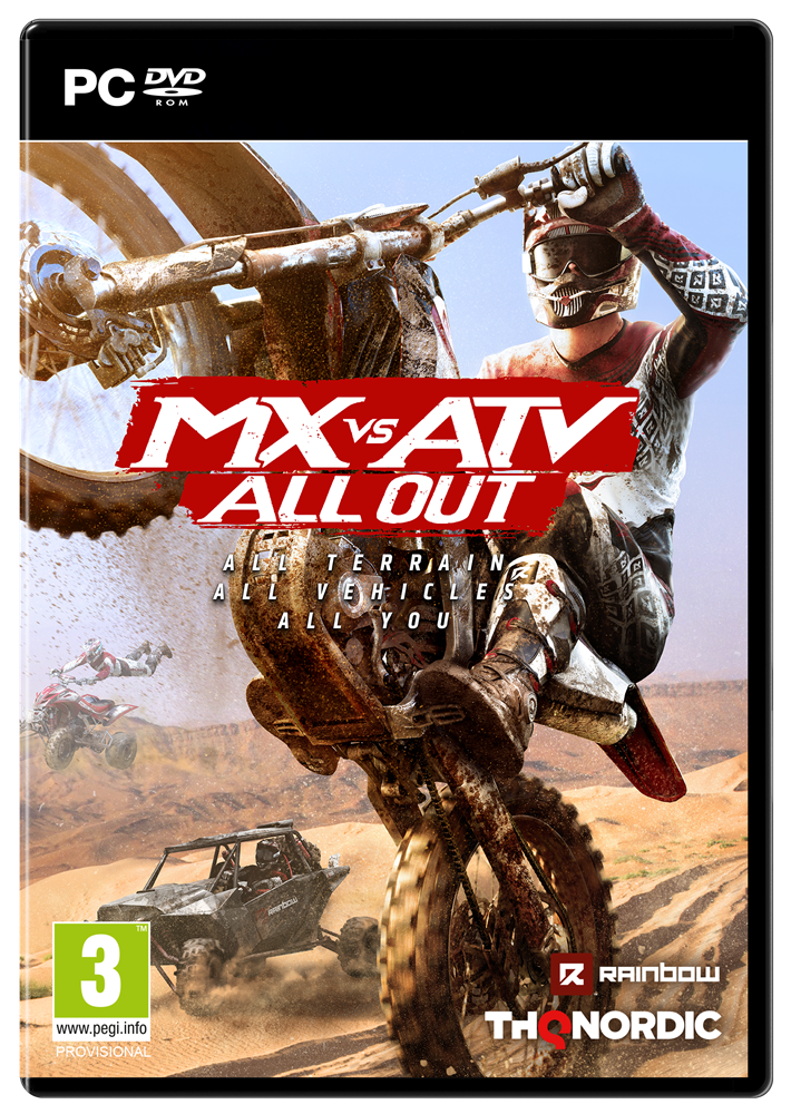 Mx Vs Atv All Out PC játékszoftver