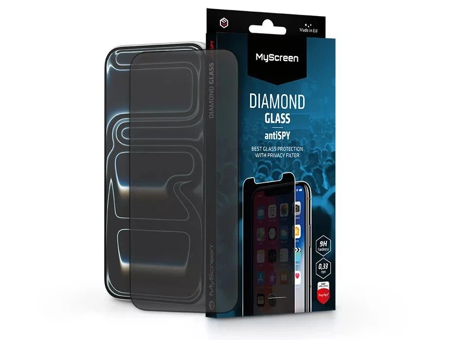 MyScreen MS270113 antiSPY Apple iPhone 17 Pro Max üvegfólia beteketintés elleni védelemmel
