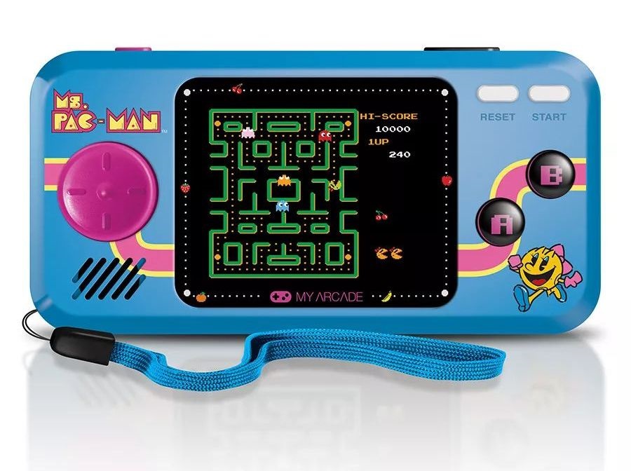 My Arcade DGUNL-3242 Ms. Pac-Man 3in1 Pocket Player hordozható kézikonzol