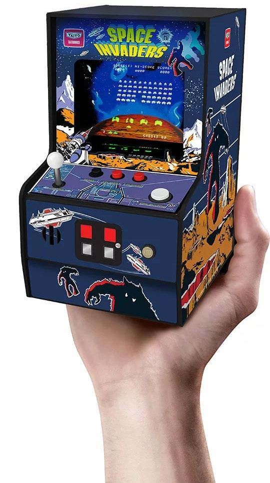 My Arcade DGUNL-3279 Space Invaders Micro Player Retro Arcade 6.75" hordozható játékkonzol