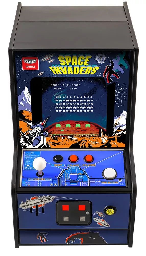 My Arcade DGUNL-3279 Space Invaders Micro Player Retro Arcade 6.75" hordozható játékkonzol