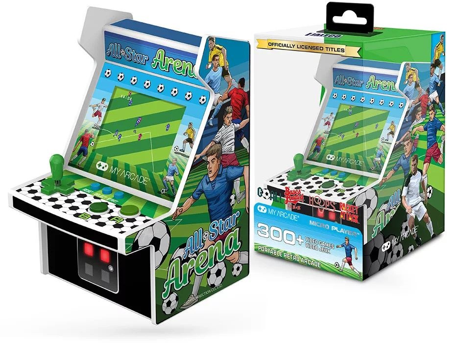 My Arcade DGUNL-4125 All-Star Arena 300+ Micro Player Retro Arcade 6.75" hordozható játékkonzol