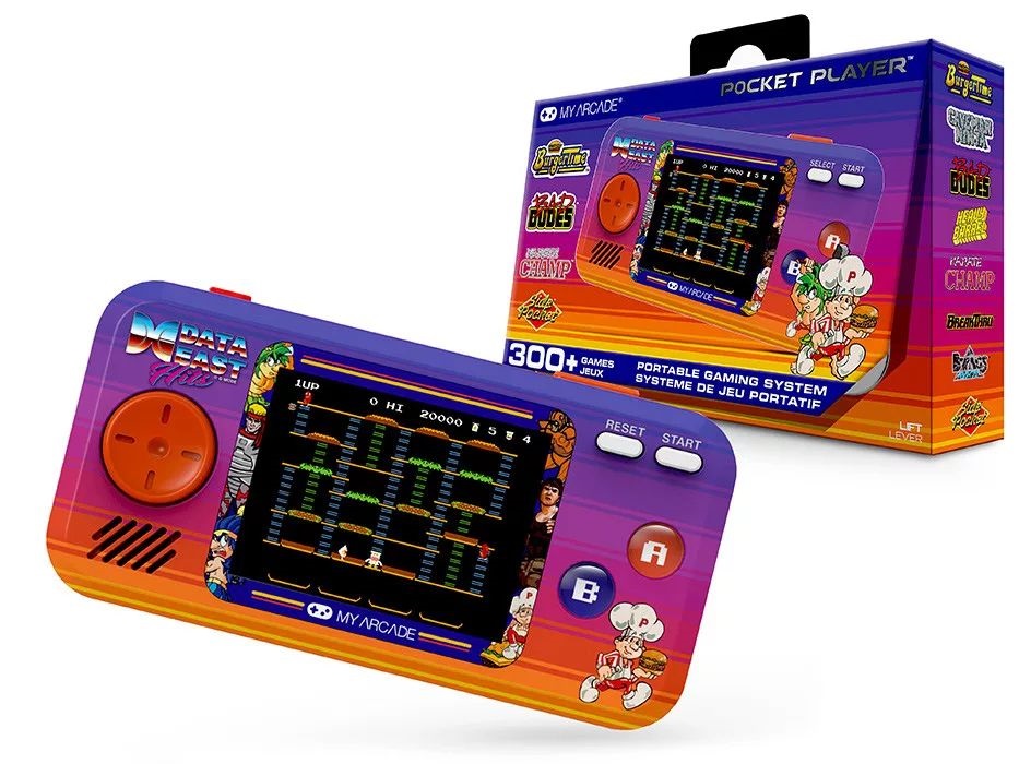 My Arcade DGUNL-4127 Data East 300+ Pocket Player hordozható kézikonzol