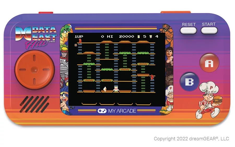 My Arcade DGUNL-4127 Data East 300+ Pocket Player hordozható kézikonzol