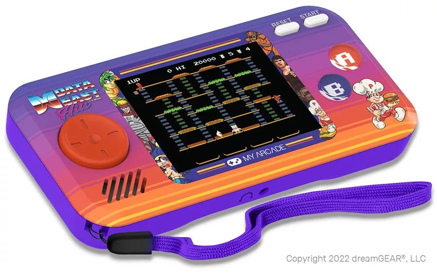 My Arcade DGUNL-4127 Data East 300+ Pocket Player hordozható kézikonzol