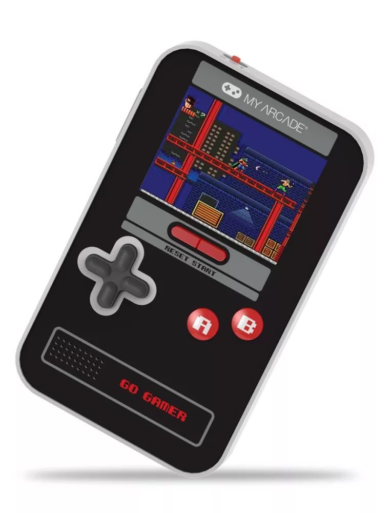 My Arcade DGUN-3909 Go Gamer Classic 300in1 fekete-piros hordozható kézikonzol