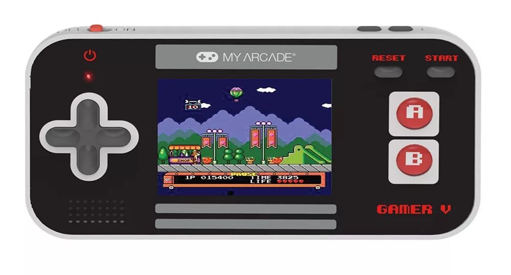 My Arcade DGUN-3911 Gamer V Classic 220in1 fekete-piros hordozható kézikonzol
