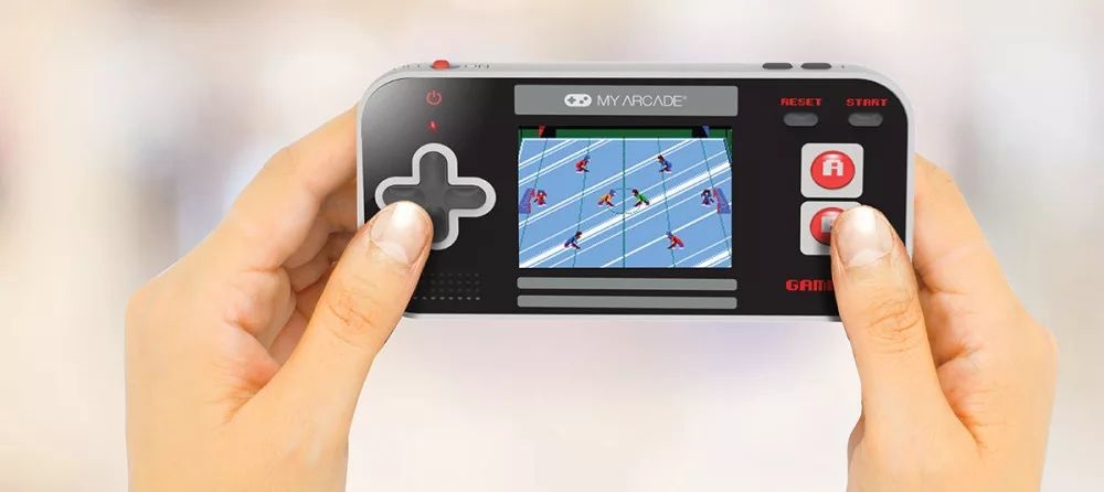 My Arcade DGUN-3911 Gamer V Classic 220in1 fekete-piros hordozható kézikonzol