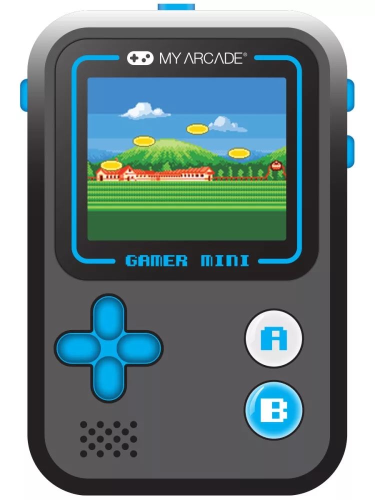 My Arcade DGUN-3926 Gamer Mini Classic 160in1 fekete-kék hordozható kézikonzol