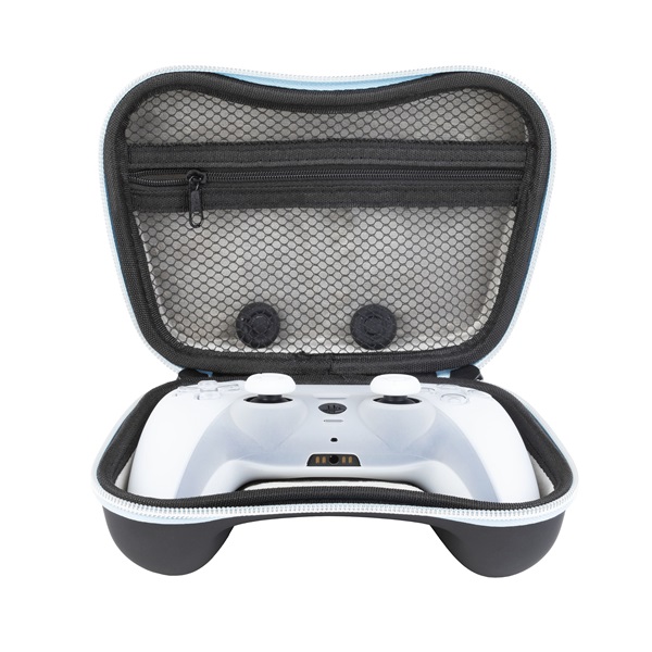 Mythics KX-MY-P5-PK-DS DualSense fekete utazótáska és védőkészlet