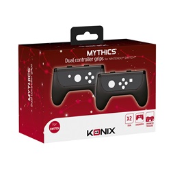 Mythics KX-DUOEP-NS-BK Nintendo Switch Joy-Con fekete ergonomikus foglalat (2db)