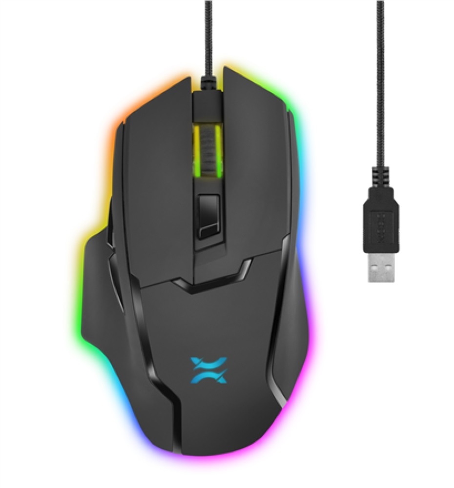 NOXO Vex 7000dpi RGB gamer egér