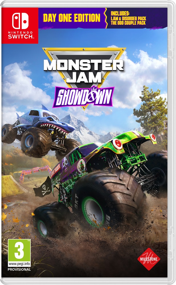 Monster Jam Showdown - Day One Edition Nintendo Switch játékszoftver