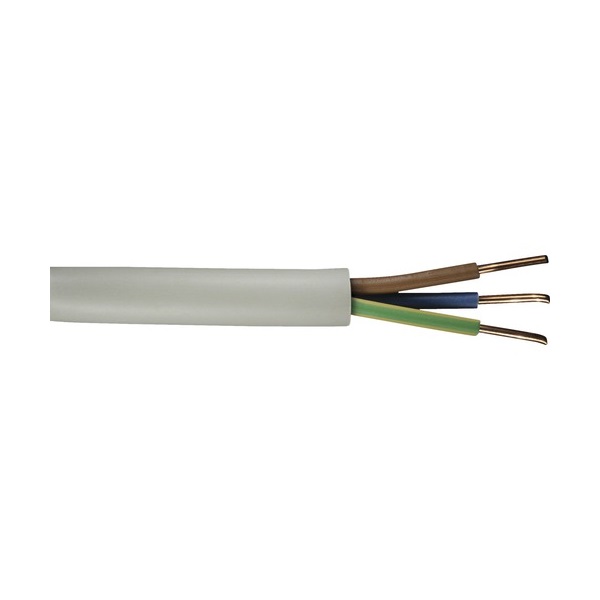 NYM-J 3x1,5 mm2 100m MBCu tömör kábel
