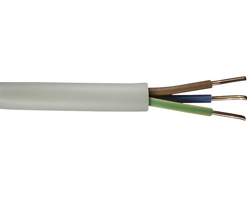 NYM-J 3x1,5 mm2 100m MBCu tömör kábel