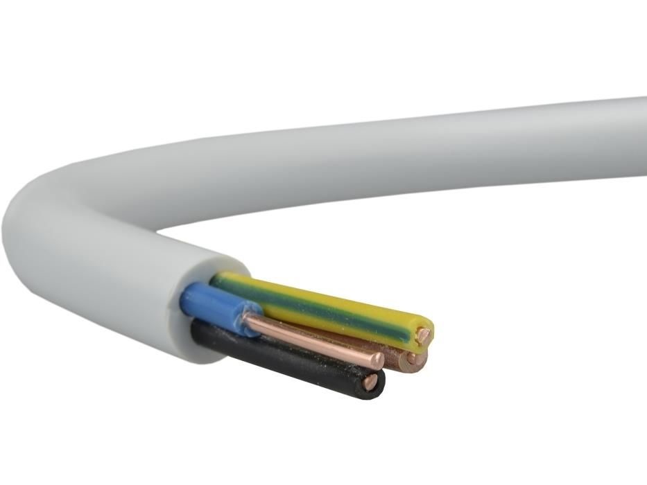 NYM-J 4x1,5 mm2 100m MBCu tömör kábel