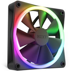 NZXT 120 mm Aer RGB 3 Single fekete hűtőventilátor (Újszerű)