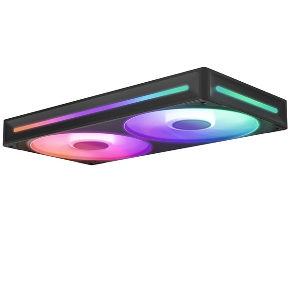 NZXT 240 mm F240 RGB Core fekete hűtőventilátor