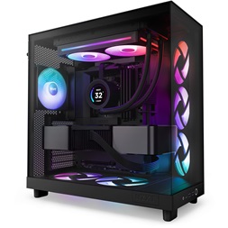 NZXT 240 mm F240 RGB Core fekete hűtőventilátor