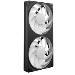 NZXT 240 mm F240 RGB Core fekete hűtőventilátor
