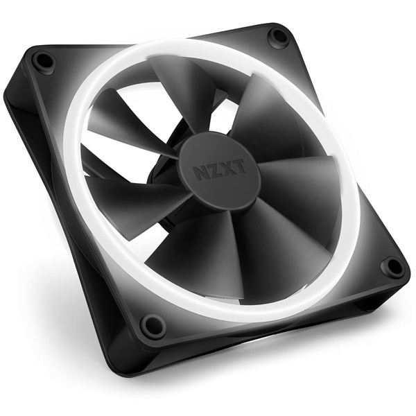 NZXT 3xF120 RGB DUO fekete ventilátor & RGB vezérlő