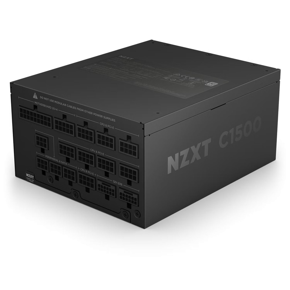 NZXT ATX 3.1 1500W 80+ Platinum ventillátorral moduláris tápegység