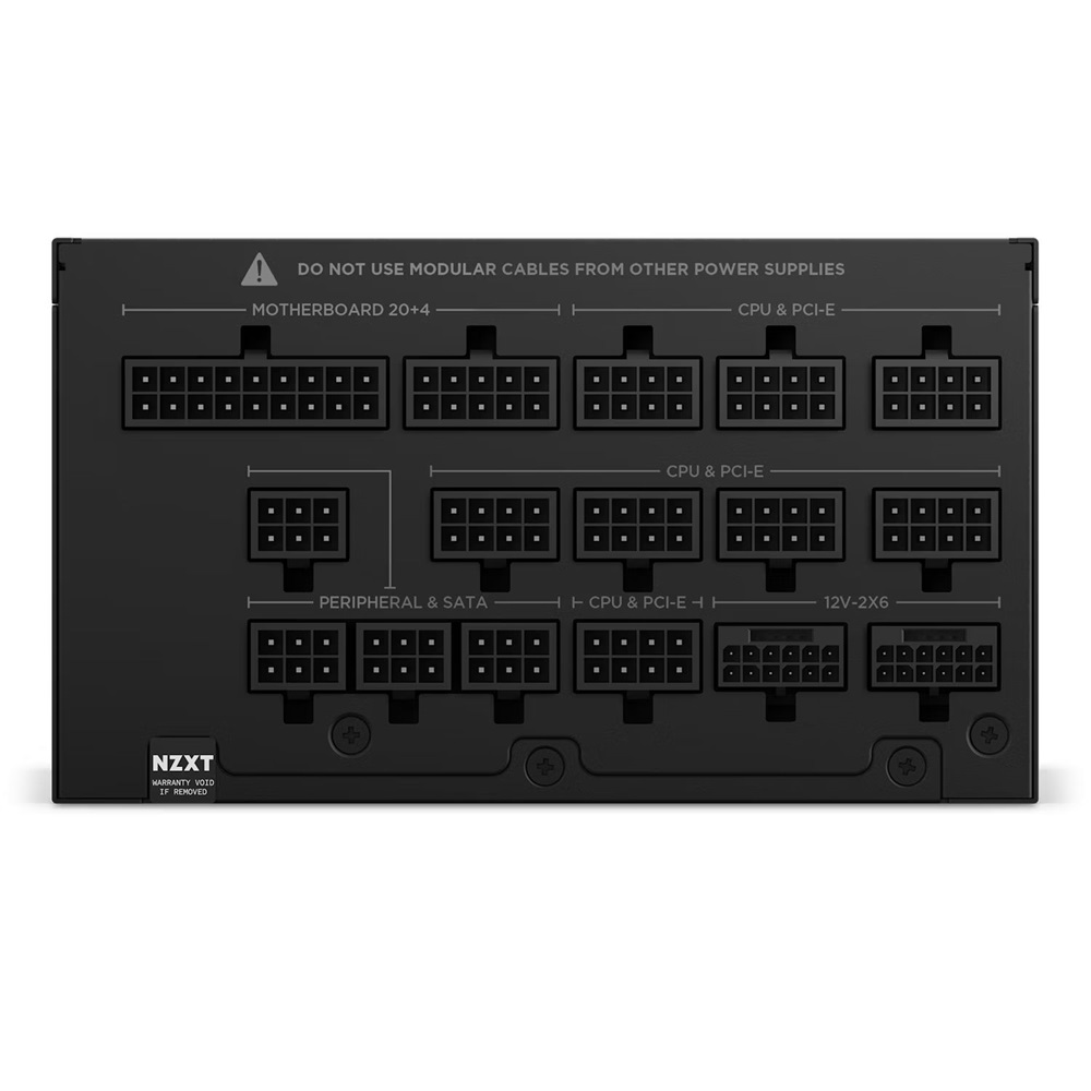 NZXT ATX 3.1 1500W 80+ Platinum ventillátorral moduláris tápegység