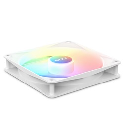 NZXT F140RGB Core 140mm Hub-mounted LED Twin fehér hűtőventilátor + RGB vezérlő