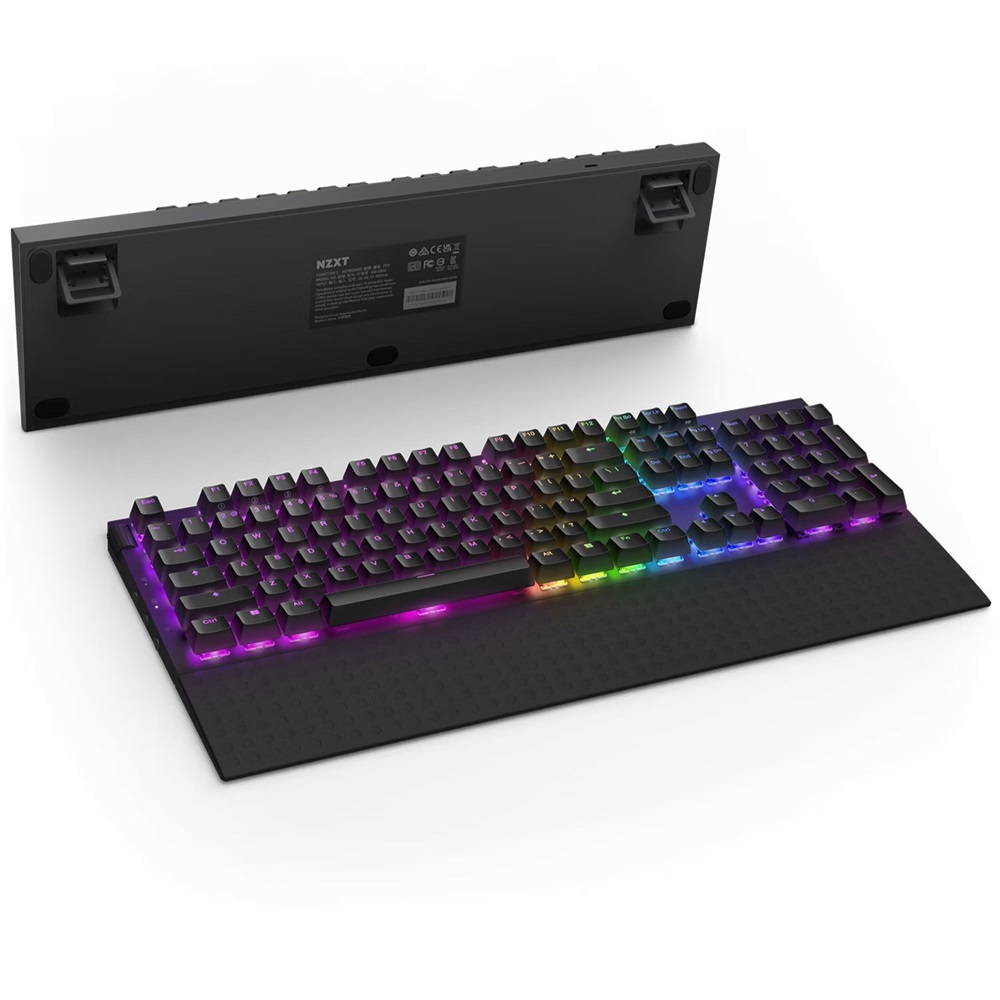 NZXT Function 2 Full Size US fekete vezetékes gamer billentyűzet