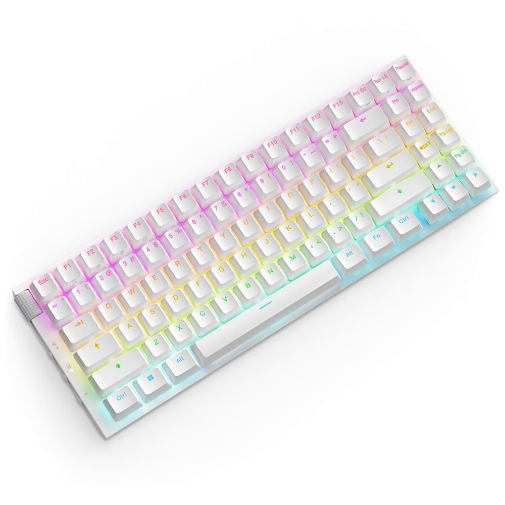 NZXT Function 2 MiniTKL US fehér vezetékes gamer billentyűzet