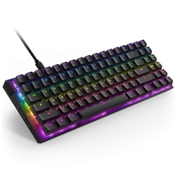 NZXT Function 2 MiniTKL US fekete vezetékes gamer billentyűzet