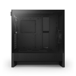 NZXT H5 Flow (2024) fekete (táp nélküli) ablakos mATX ház