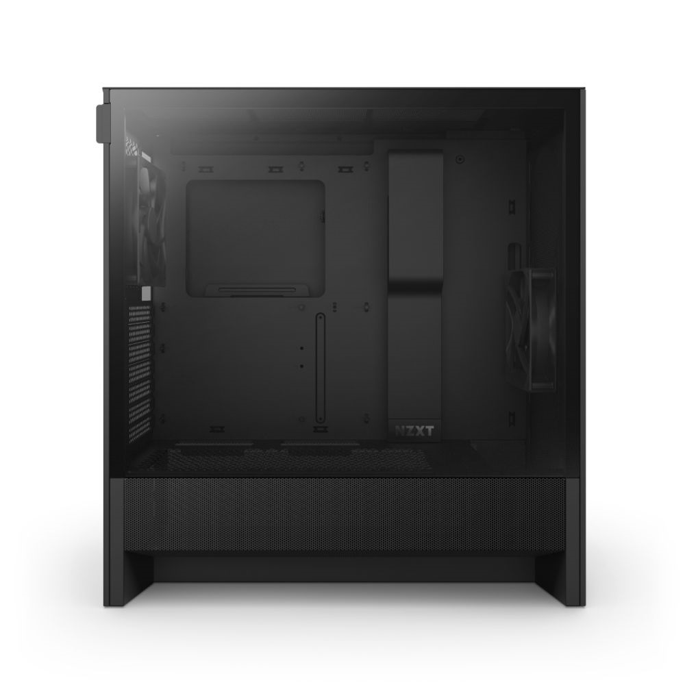 NZXT H5 Flow (2024) fekete (táp nélküli) ablakos mATX ház