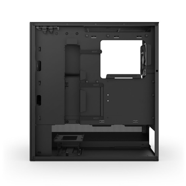 NZXT H5 Flow (2024) fekete (táp nélküli) ablakos mATX ház