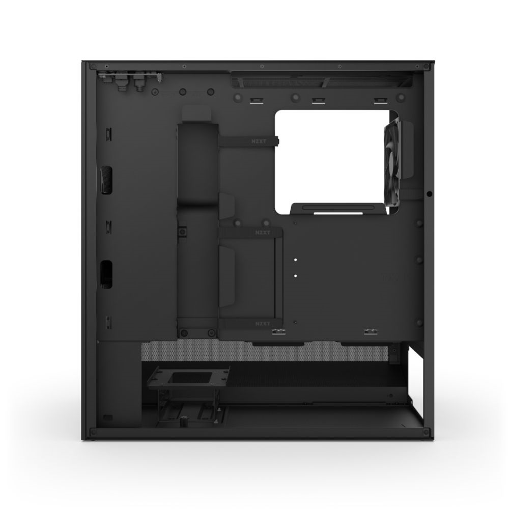NZXT H5 Flow (2024) fekete (táp nélküli) ablakos mATX ház (Újszerű)