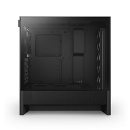 NZXT H5 Flow RGB (2024) fekete RGB (táp nélküli) ablakos mATX ház