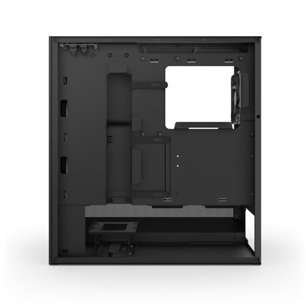 NZXT H5 Flow RGB (2024) fekete RGB (táp nélküli) ablakos mATX ház