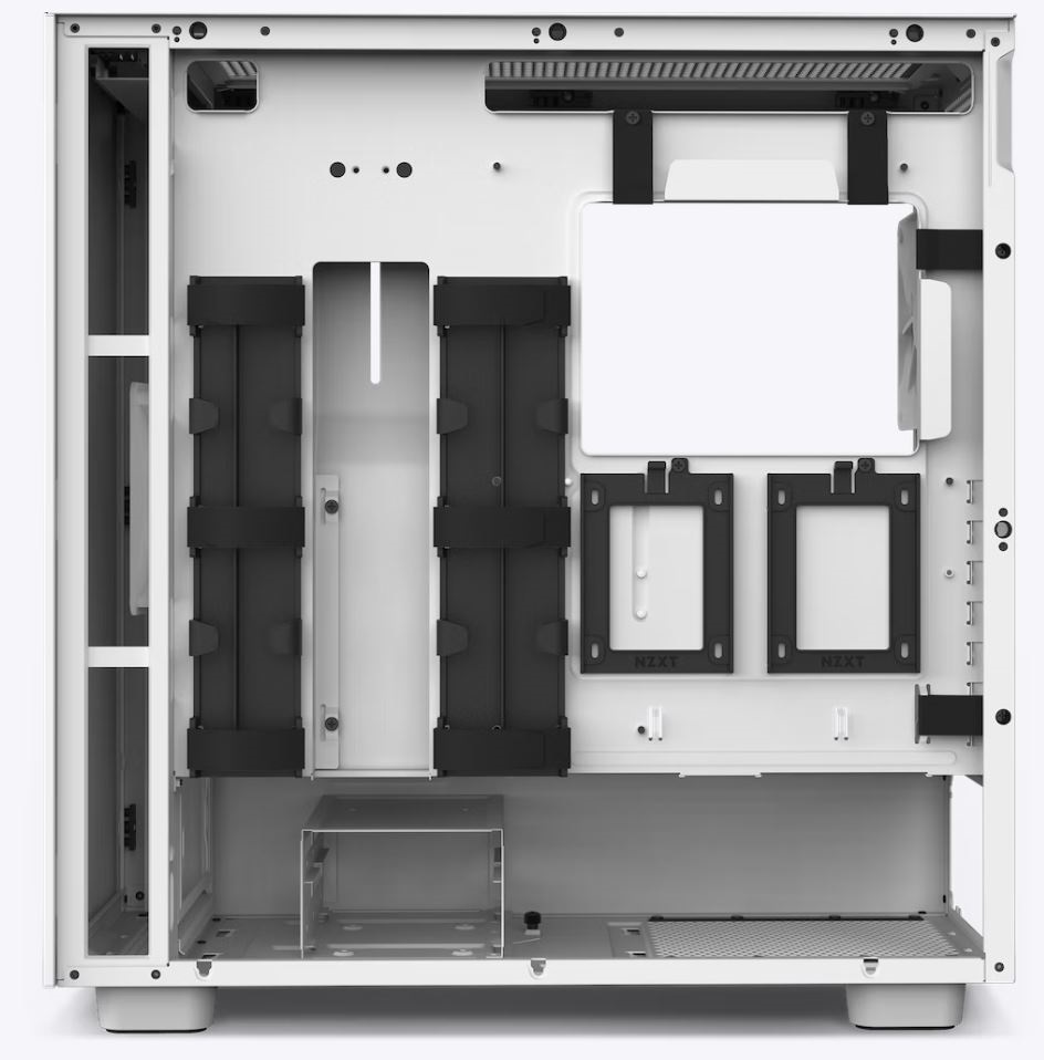 NZXT H7 Fehér (Táp nélküli) ablakos ATX ház