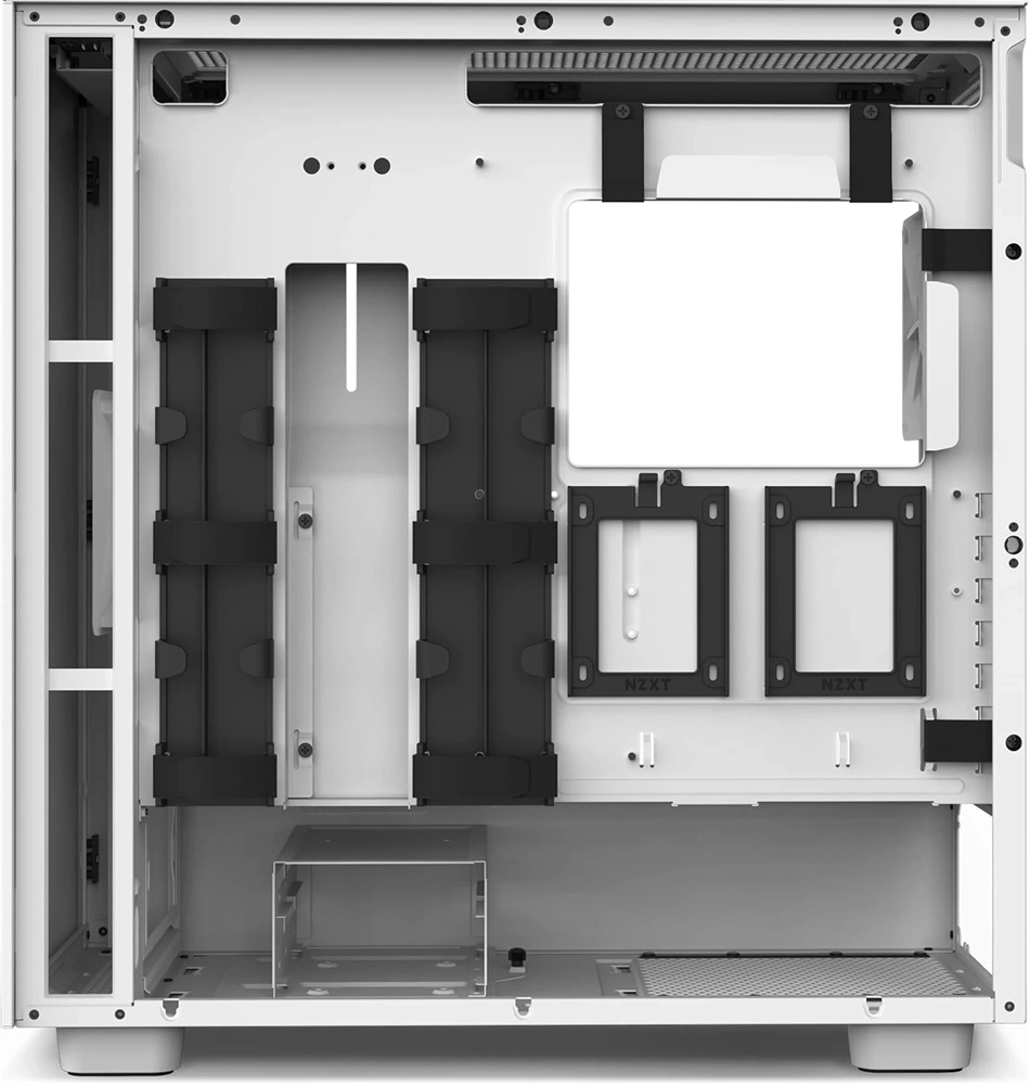 NZXT H7 Fehér (Táp nélküli) ablakos ATX ház
