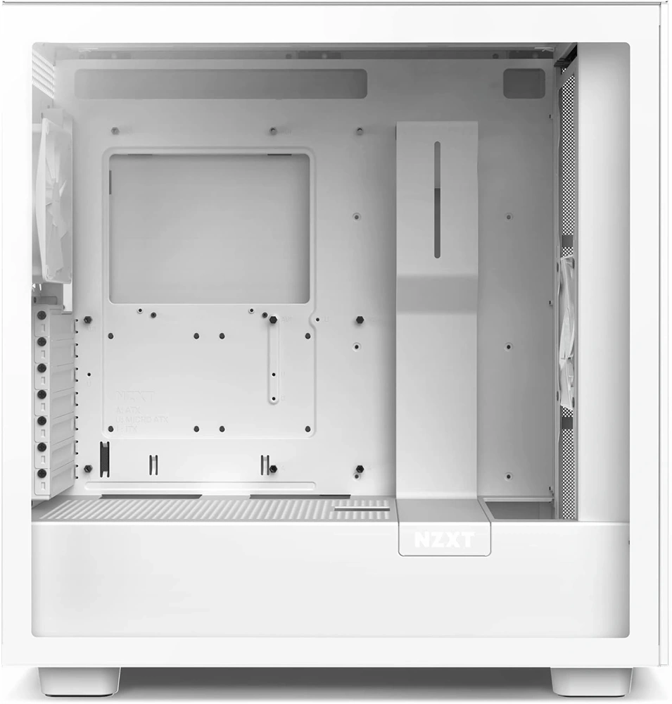 NZXT H7 Fehér (Táp nélküli) ablakos ATX ház