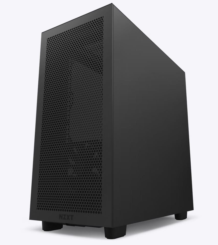 NZXT H7 Flow Fekete (Táp nélküli) ablakos ATX ház