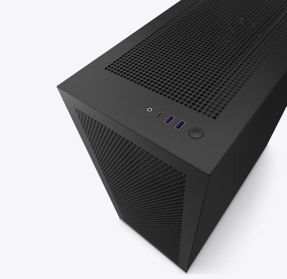 NZXT H7 Flow Fekete (Táp nélküli) ablakos ATX ház