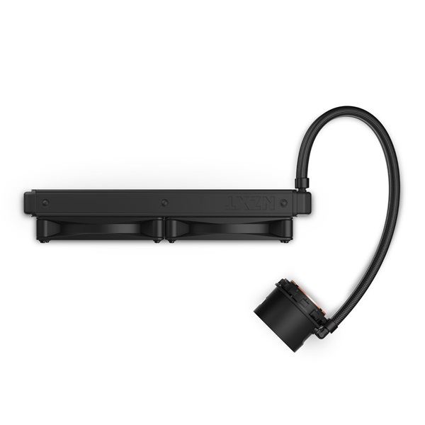NZXT Kraken 280 280mm 2x140mm AIO RGB fekete vízhűtéses processzor hűtő