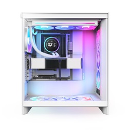 NZXT Kraken Elite 360 RGB V2 360mm fehér vízhűtéses processzor hűtő