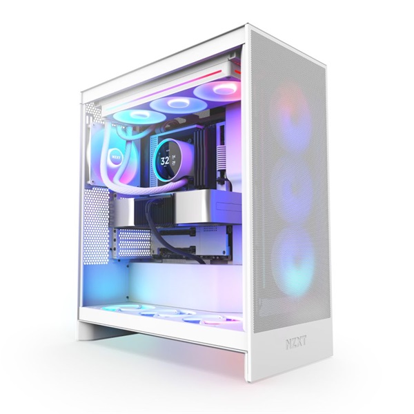 NZXT Kraken Elite 360 RGB V2 360mm fehér vízhűtéses processzor hűtő
