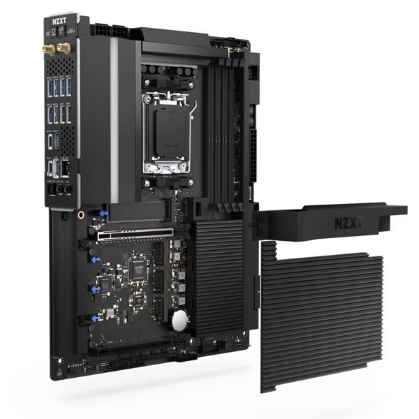 NZXT N9 X870E Wi-Fi AMD X870E ATX fekete alaplap