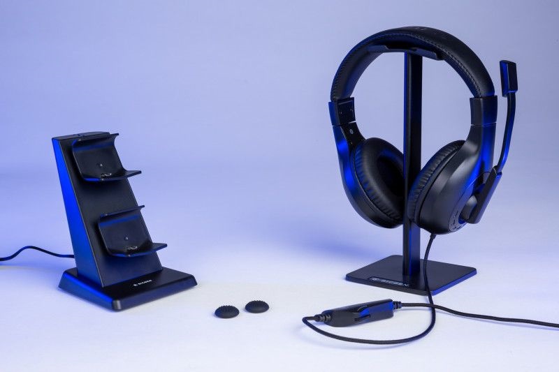 Nacon 2807402 Essential Pack PS4 headset csomag (Újracsomagolt)